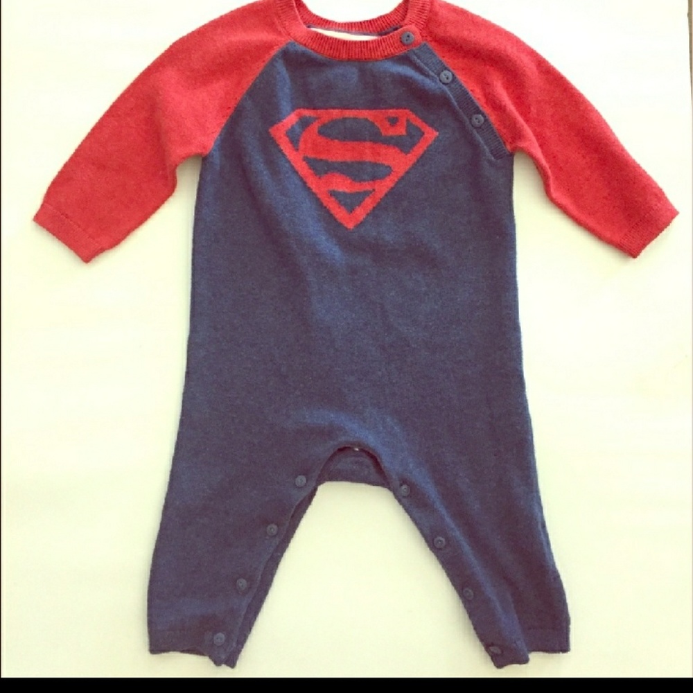 NEW BabyGap Superman one piece